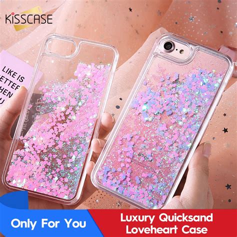 kisscase cute quicksand cases for iphone 5s se case for