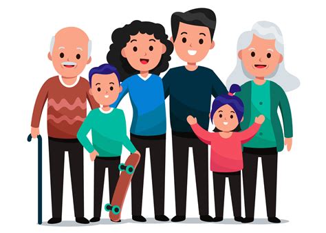 family vector art icons  graphics