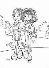 Girls Groovy Kids Coloring Pages Fun sketch template