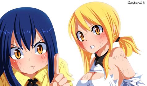 lucy and wendy commission 6 coloring fairy tail girls fairy tail anime