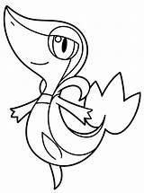 Snivy Colorir Ivy Ausmalbilder Noir Bubakids Coloriages Malvorlagen Colouring Animaatjes Kleurboek Tepig Rufflet Paradijs Froakie Malvorlagen1001 Colorironline sketch template