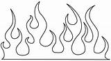 Coloring Flame Color Designs Designlooter Templates Fireplaces Thread sketch template