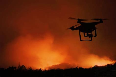 research shows benefits  drawbacks  drones  fire fighting drone