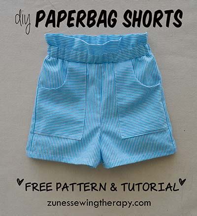 diy shorts pattern