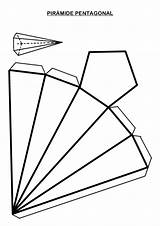 Cuerpos Geometricas Geometricos Armar Pentagonal Triangular Prisma Piramide Cubo Prismas Pirámide Hexagonal Cono Recortables Geometrica Geométricos Piramides Paralelepipedos Pentagono Etc sketch template