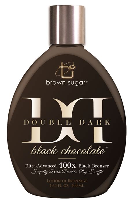 double dark black chocolate piel y color