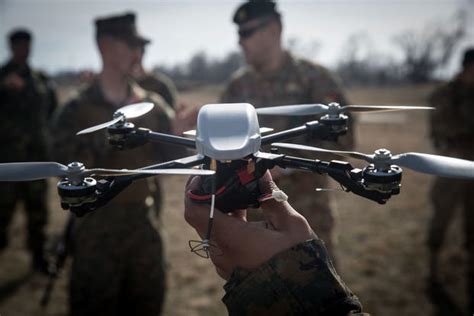 marine holds   mk  instant eye quadcopter unmanned aerial system  exercise spring
