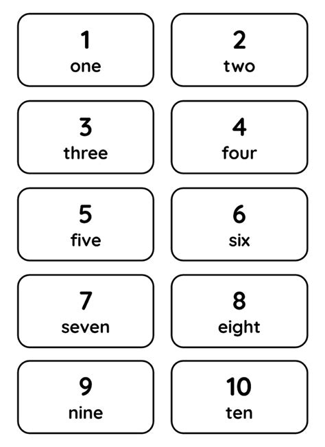 images  number flashcards   printable