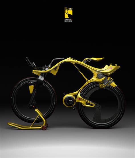 Bicicleta Híbrida Futurista De Outro Mundo Caderninho
