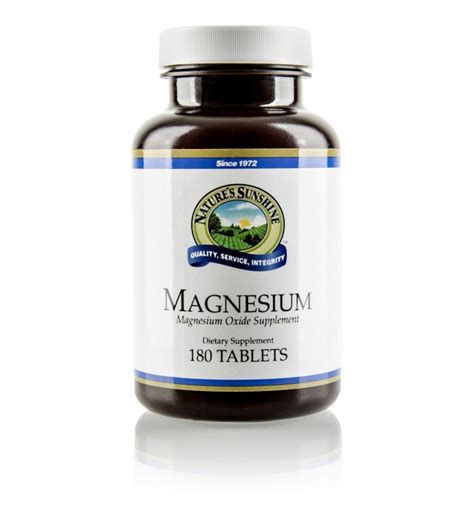 magnesium  mg  tabs
