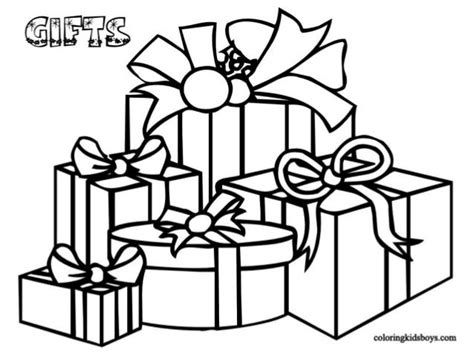 xmas colouring pages