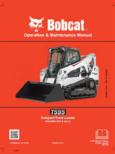bobcat  compact track loader service repair manual