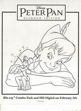 Pan Peter Coloring Pages Captain Hook Tinkerbell Sheets Disney Activity Kids Printable Color Print Getdrawings Getcolorings Colossal sketch template