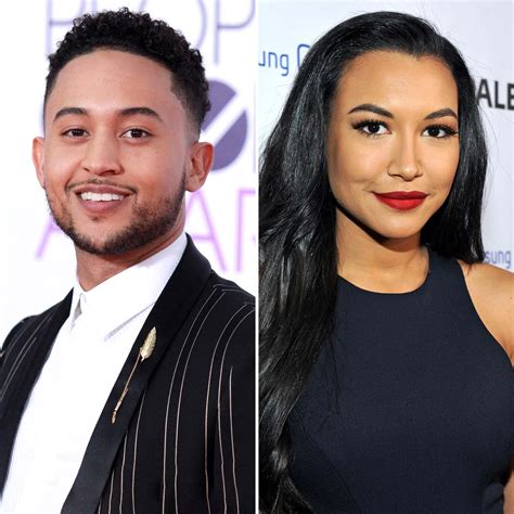 tahj mowry says no one can measure up to late 1st love naya rivera