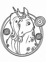 Unicorn Ausmalbilder Einhorn Pianetabambini Stampare Malvorlage Lyria Ausmalbild Kleurplaten sketch template