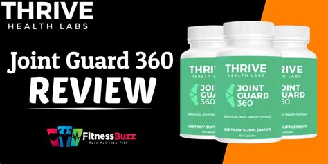 joint guard  review  thrive health labs joint formula