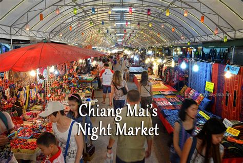 Chiang Mai Night Market Malaysia Asia