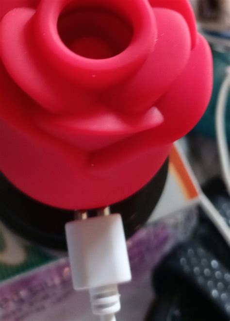 rose vibrating personal massager dual action  speed etsy