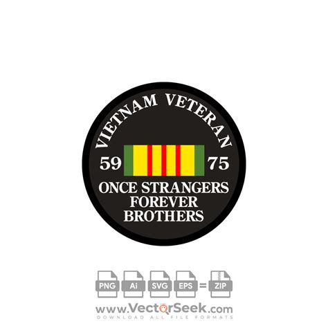 vietnam veteran logo vector ai png svg eps