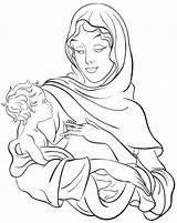 Ausmalen Vierge Virgem Jesuskind Jungfrau Jésus Coloriages Menino Coloriage Maagd Volwassenen Virgin Jezus 2023 Malvorlagen sketch template