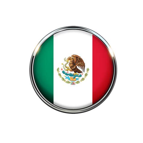 mexico flag circle mexican flag png picpng