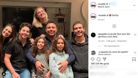 ¡marca ronaldo nazario los cuatro hijos del astro del fútbol brasileño