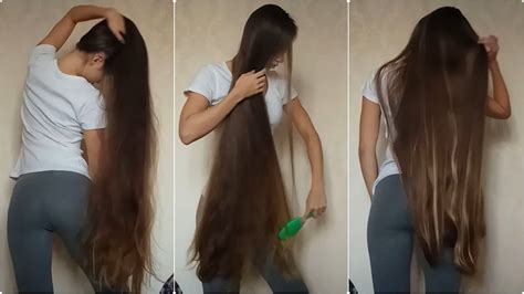 Asmr Long Hair Brushing Sexy Hair Play Youtube