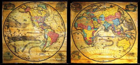 Ancient World Maps World Map 19th Century