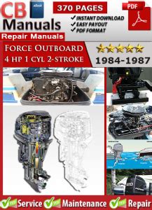 force outboard technical repair manuals