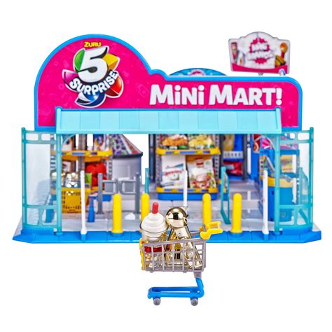 surprise mini brands electronic mini mart   mystery mini brands playset  zuru walmart