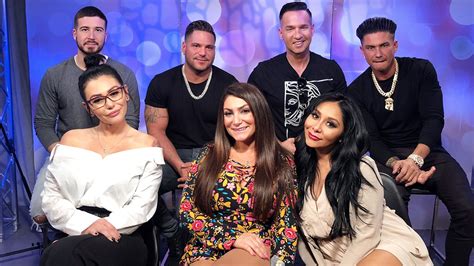 jersey shore stars spill  season premiere  play epic game