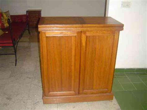 beautiful teak wood folding bar cabinet bangalore home