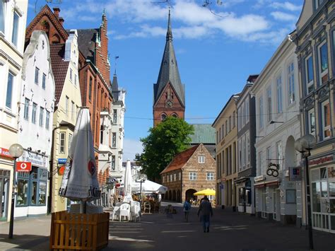 flensburg germany flensburg deutsche landschaft innenstadt