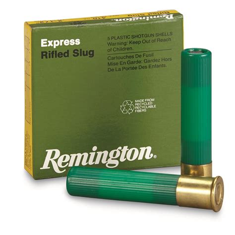 remington  gauge    oz slug  rounds   gauge shells  sportsmans guide