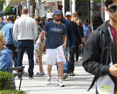 Mark Wahlberg Enjoys A Day Off In La While Filming His New Movie Good