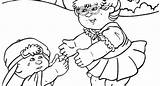 Cabbage Patch Kids Pages Coloring Getcolorings sketch template