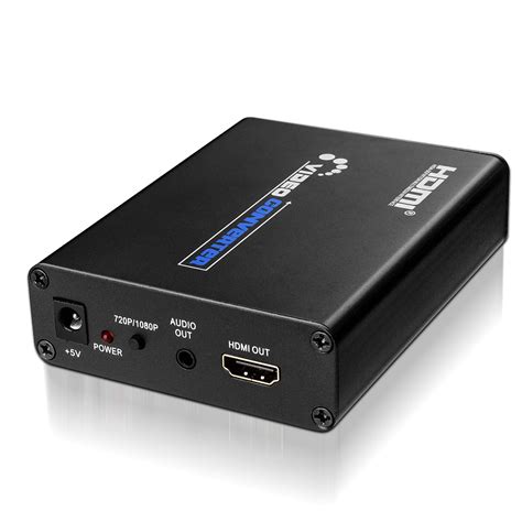 scart  hdmi converter video audio adapter box hub palntsc support