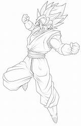 Vegito Super Saiyan Blue Drawing Vegeto Colouring Line Pages Lineart Drawings Getdrawings Search Again Bar Case Looking Don Print Use sketch template