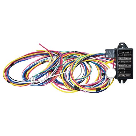circuit universal wiring harness muscle car hot rod street rod xl wires wiring wiring