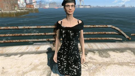 black sequin dress  fallout  nexus mods  community