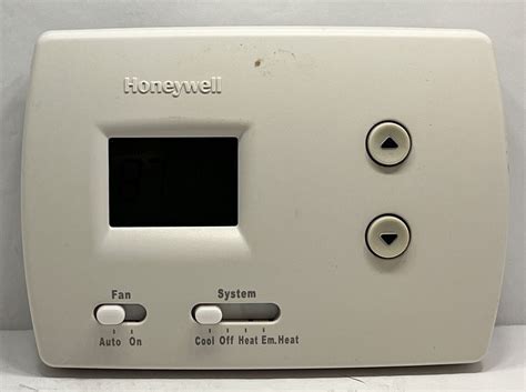 honeywell home pro  programmable digital thermostat model