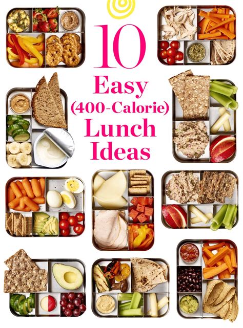 quick  easy lunch ideas   calories healthy lunches