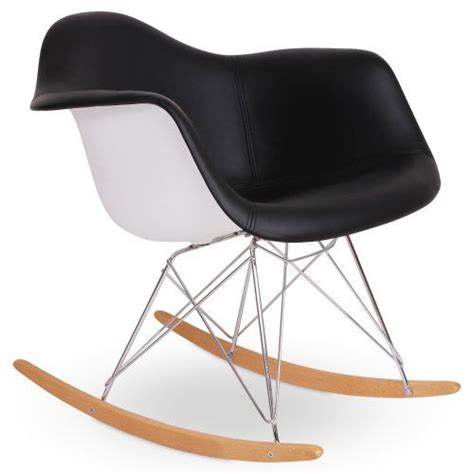 find    foundary mid century rocking chair blackwhite