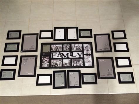 conceptualising  layout   put     wall gallery wall wall layout