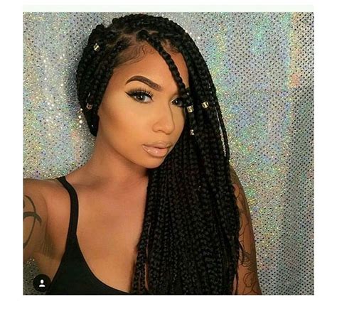 pin by court🤎 on braids hair styles box braids hairstyles curly
