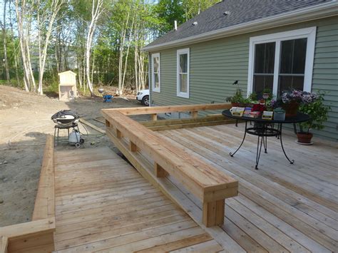 simple attractive ramp outdoor ramp deck designs backyard outdoor bench seating