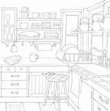 Coloring Rooms Chiaki Ida sketch template
