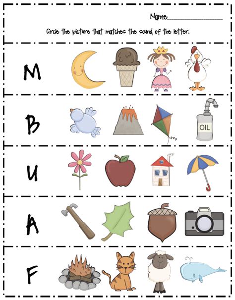 language arts worksheets  kindergarten     grade