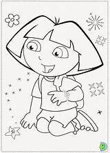 Dora Exploradora sketch template