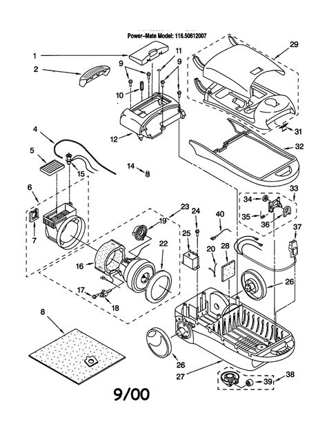 simple vacuum cleaner circuit diagram